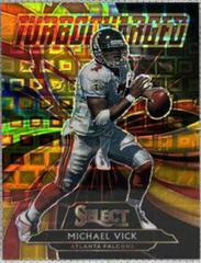 Michael Vick [Gold Prizm] #T7 Football Cards 2020 Panini Select Turbocharged Prices