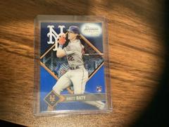 Brett Baty [Blue] Baseball Cards 2023 Bowman Sterling Tek Prices