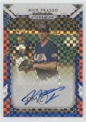 Nick Frasso [Red, White, Blue Prizm] Baseball Cards 2019 Panini Prizm Draft Picks Autographs Prices
