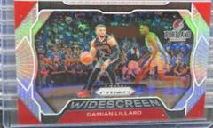 Damian Lillard [Silver Prizm] #6 Basketball Cards 2019 Panini Prizm Widescreen Prices