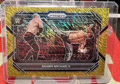 Shawn Michaels [Gold Shimmer] Wrestling Cards 2023 Panini Prizm WWE Prices