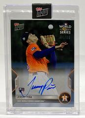 Jeremy Pena [Autograph] #WS-11A Baseball Cards 2022 Topps Now World Series Champions Prices