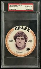 Greg Landry Football Cards 1976 Crane Discs Prices