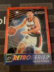 Drazen Petrovic [Red] #30 Basketball Cards 2018 Panini Donruss Optic Retro Series Prices