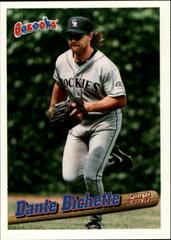 Dante Bichette #38 Baseball Cards 1996 Bazooka Prices