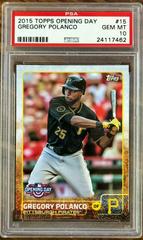 Gregory Polanco #15 Baseball Cards 2015 Topps Opening Day Prices