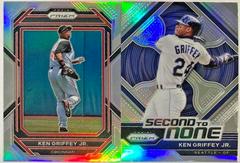 Ken Griffey Jr. [Silver] Baseball Cards 2023 Panini Prizm Second to None Prices