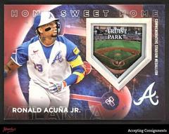Ronald Acuna Jr. [Red] #HSH-RAJ Baseball Cards 2024 Topps Home Sweet Home Prices