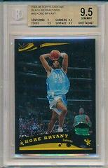Kobe Bryant [Black Refractor] #40 Basketball Cards 2005 Topps Chrome Prices