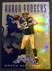 Aaron Rodgers [Green] #1 Football Cards 2013 Panini Rookies & Stars Crusade Prices