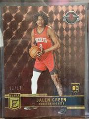 Jalen Green [Bronze] #247 Basketball Cards 2021 Panini Donruss Elite Prices