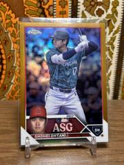 Shohei Ohtani [Gold] #ASGC-6 Baseball Cards 2023 Topps Chrome Update All Star Game Prices