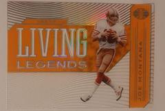 Joe Montana [Orange] Football Cards 2020 Panini Illusions Living Legends Prices