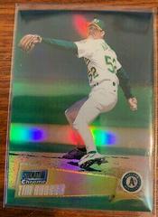 Tim Hudson [Refractor] #64 Baseball Cards 2000 Stadium Club Chrome Prices