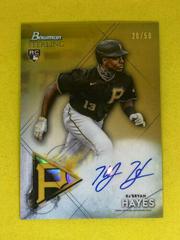 Ke'Bryan Hayes [Gold Refractor] Baseball Cards 2021 Bowman Sterling Rookie Autographs Prices