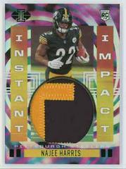Najee Harris [Green] #II-NH Football Cards 2021 Panini Illusions Instant Impact Prices