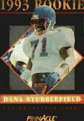 Dana Stubblefield #19 Football Cards 1993 Pinnacle Rookies Prices