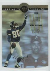 Cris Carter [Die Cut] #17 Football Cards 1996 SP Holoview Prices