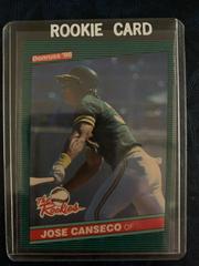 Jose Canseco #22 Baseball Cards 1986 Donruss Rookies Prices