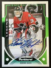 Dominik Hasek [Emerald Ice Autograph] Hockey Cards 2020 Parkhurst Prices