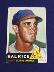 Hal Rice #93 Baseball Cards 1953 Topps Prices