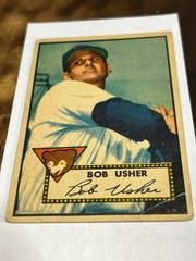 Bob Usher [Gray Back] Baseball Cards 1952 Topps Prices