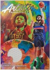 Cade Cunningham #AE-CAD Basketball Cards 2022 Panini Court Kings Artistic Endeavors Prices