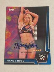 Mandy Rose [Blue Autograph] #16 Wrestling Cards 2018 Topps WWE Women's Division Prices
