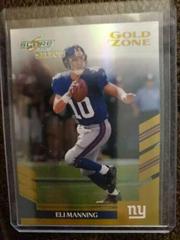 Eli Manning [Gold Zone] Football Cards 2007 Panini Score Select Prices
