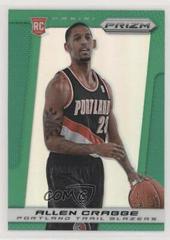 Allen Crabbe [Green Prizm] #295 Basketball Cards 2013 Panini Prizm Prices