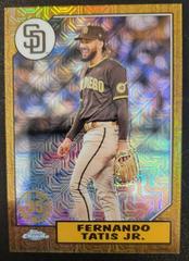 Fernando Tatis Jr. [Gold] Baseball Cards 2022 Topps Silver Pack 1987 Chrome Series 2 Prices