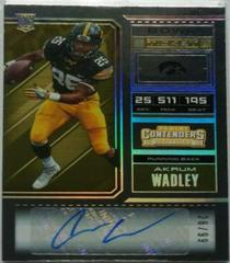 Akrum Wadley [Bowl Autograph] #144 Football Cards 2018 Panini Contenders Draft Picks Prices
