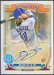 Bo Bichette [Bazooka Back] Baseball Cards 2020 Topps Gypsy Queen Autographs Prices