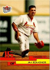 Jim Edmonds #22 Baseball Cards 2003 Ultra Prices