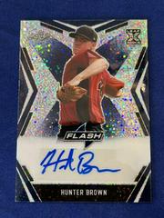 Hunter Brown [Blue] #BA-HB1 Baseball Cards 2020 Leaf Flash Autographs Prices