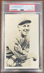 Richard Bartell Baseball Cards 1933 Worch Cigar Prices
