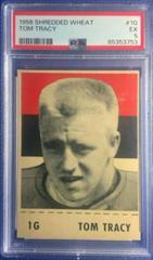 Tom Tracy #1G Football Cards 1956 Shredded Wheat Prices