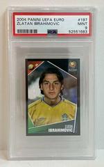 Zlatan Ibrahimovic Soccer Cards 2004 Panini UEFA Euro Prices