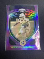Jonathan Taylor [Pink] Football Cards 2021 Panini Certified Gold Team Prices