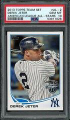 Derek Jeter Baseball Cards 2013 Topps Team Set American League All Stars Prices