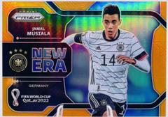 Jamal Musiala [Orange] Soccer Cards 2022 Panini Prizm World Cup New Era Prices