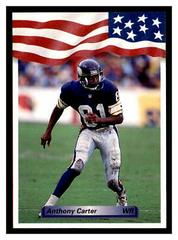 Anthony Carter #111 Football Cards 1992 All World Prices