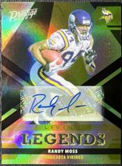 Randy Moss [Autograph] #LL-1 Football Cards 2022 Panini Prestige Living Legends Prices