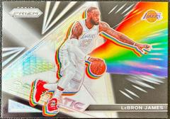 LeBron James [Hyper Prizm] Basketball Cards 2021 Panini Prizm Prizmatic Prices