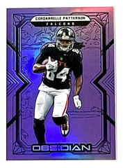 Cordarrelle Patterson [Purple Flood] #10 Football Cards 2022 Panini Obsidian Prices