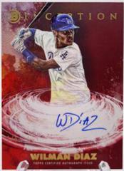 Wilman Diaz [Red] #PA-WD Baseball Cards 2021 Bowman Inception Autographs Prices