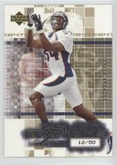 Shannon Sharpe [Gold] #129 Football Cards 2003 Upper Deck Finite Prices
