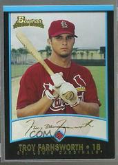 Troy Farnsworth Baseball Cards 2001 Bowman Gold Prices
