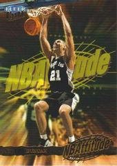Tim Duncan #14 NA Basketball Cards 1998 Ultra Nbattitude Prices