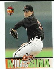 Mike Mussina #157 Baseball Cards 1994 Donruss Triple Play Prices